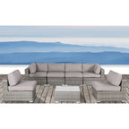 LSI Verona Wicker 7-piece Conversation Group with Cushion