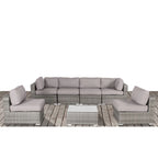 LSI Verona Wicker 7-piece Conversation Group with Cushion