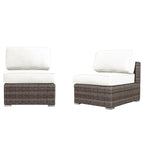 LSI Verona Wicker 7-piece Conversation Group with Cushion