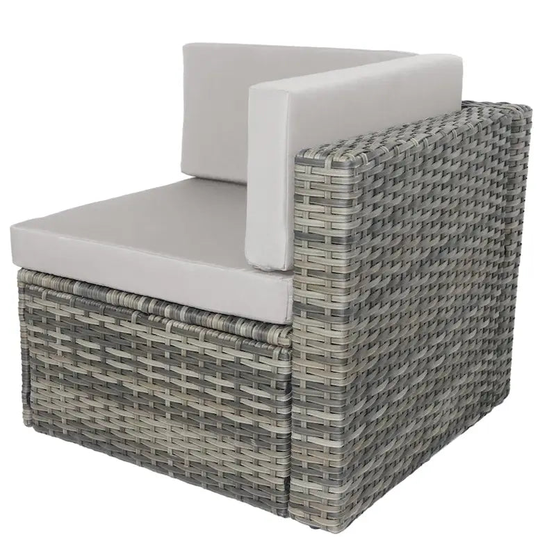7 Piece Patio Furniture Sets Outdoor Sectional Sofa