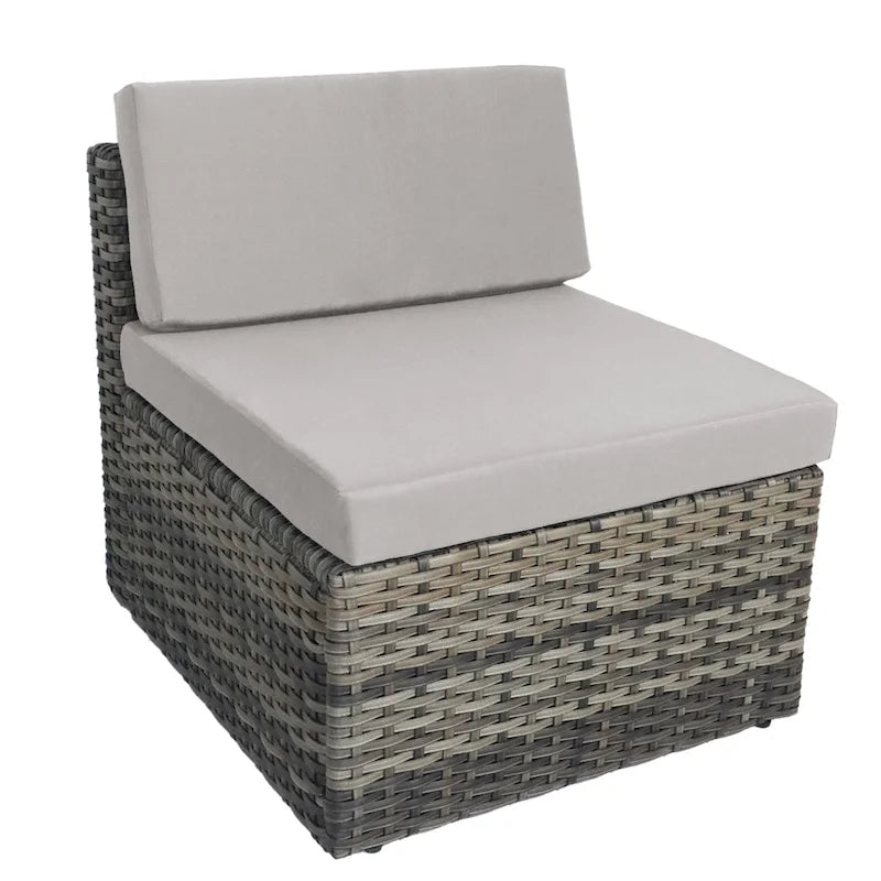 7 Piece Patio Furniture Sets Outdoor Sectional Sofa
