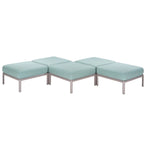 Laurel Resin All Weather Ottoman with Cushion