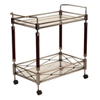 Silver Orchid Rita Serving Cart