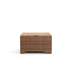 Winston Nico Antique Chestnut with Natural Teak Wood Chat Table