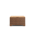 Winston Nico Antique Chestnut with Natural Teak Wood Chat Table