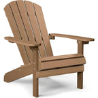 WINSOON All Weather HIPS Outdoor Plastic Adirondack Chair