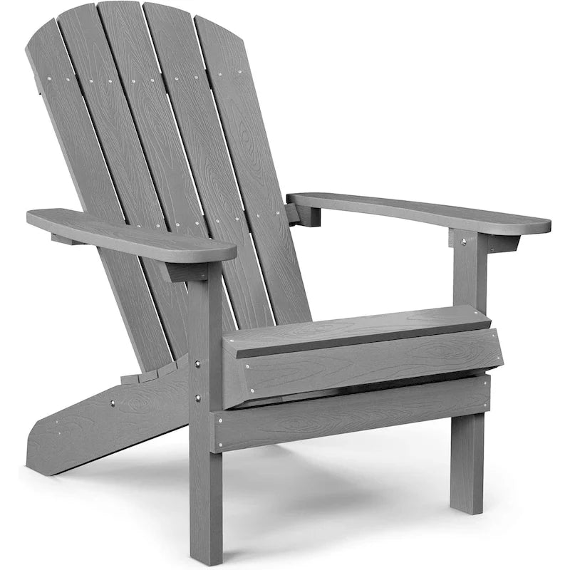 WINSOON All Weather HIPS Outdoor Plastic Adirondack Chair