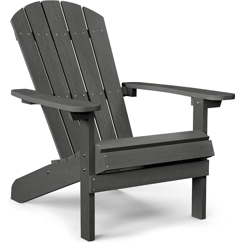 WINSOON All Weather HIPS Outdoor Plastic Adirondack Chair