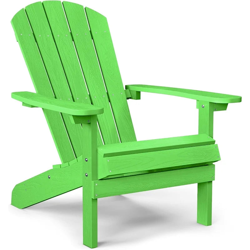 WINSOON All Weather HIPS Outdoor Plastic Adirondack Chair