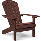 WINSOON All Weather HIPS Outdoor Plastic Adirondack Chair