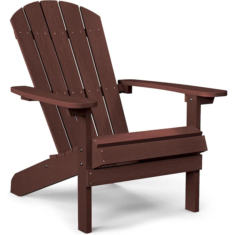 WINSOON All Weather HIPS Outdoor Plastic Adirondack Chair