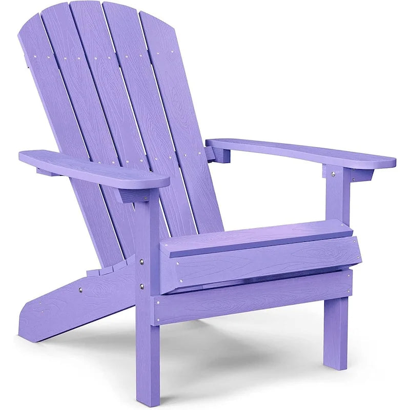 WINSOON All Weather HIPS Outdoor Plastic Adirondack Chair