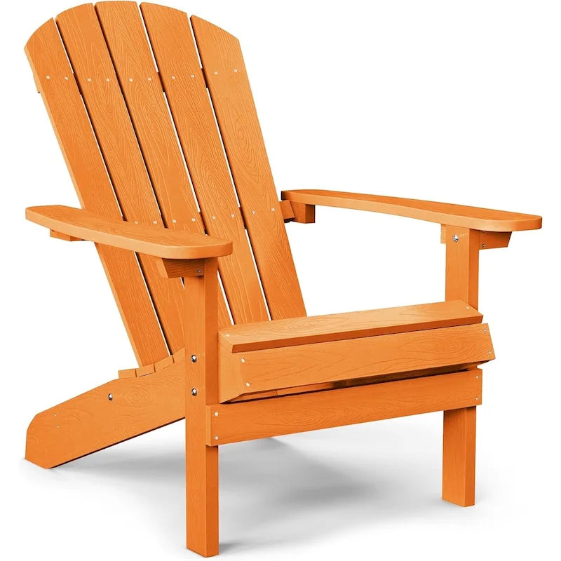 WINSOON All Weather HIPS Outdoor Plastic Adirondack Chair