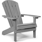 WINSOON All Weather HIPS Outdoor Plastic Adirondack Chair