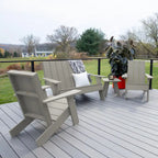 Italica Modern 4-piece Adirondack Patio Set