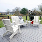 Italica Modern 4-piece Adirondack Patio Set