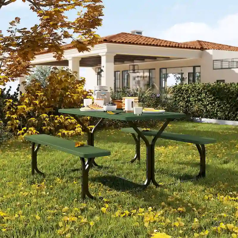 Rectangular 4 - Person Outdoor Dining Set