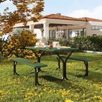 Rectangular 4 - Person Outdoor Dining Set