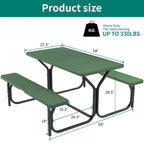 Rectangular 4 - Person Outdoor Dining Set