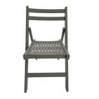 Set of 4 Foldable Wooden Special Event Chairs