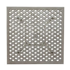 South Ponto Aluminum 44-inch Square Dining Table