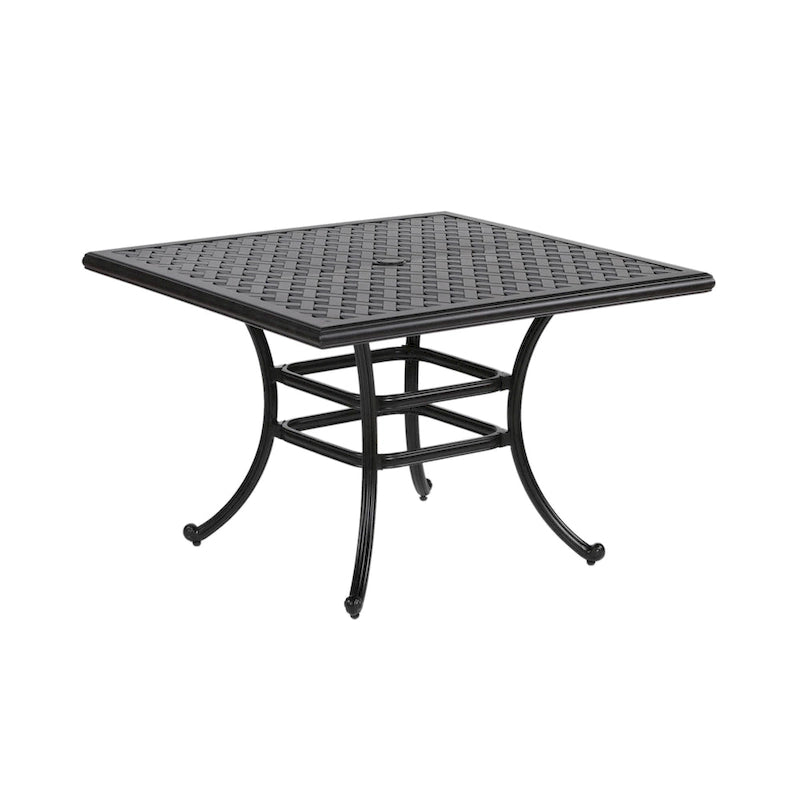 South Ponto Aluminum 44-inch Square Dining Table