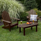 Highwood Classic Adirondack Chair Set with Coffee Table