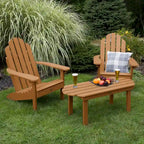 Highwood Classic Adirondack Chair Set with Coffee Table