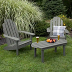 Highwood Classic Adirondack Chair Set with Coffee Table