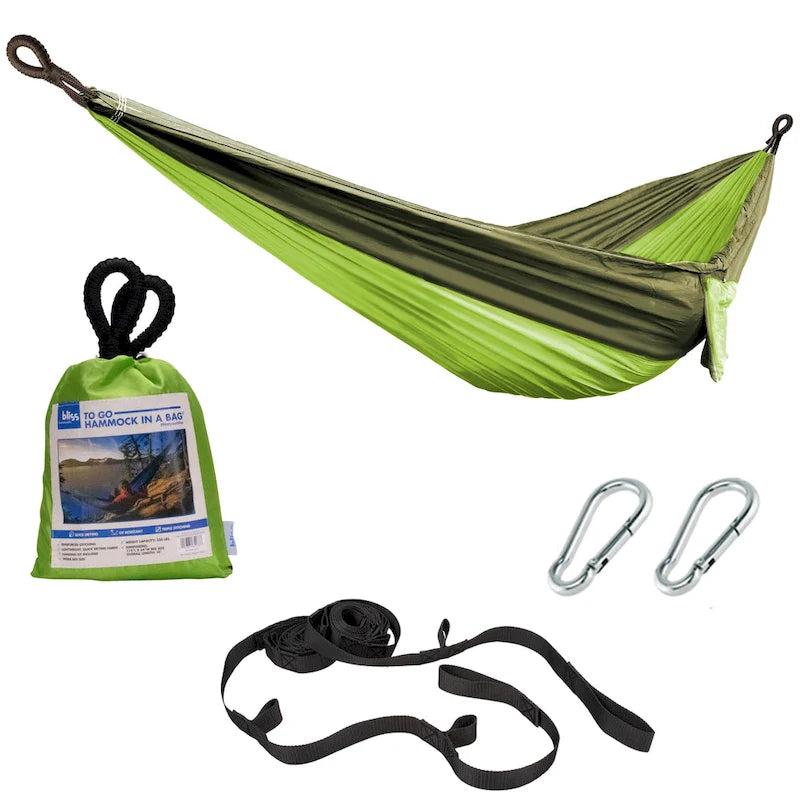 Hammock in a Bag w/ Adjustable Tree Straps - 54-in Wide