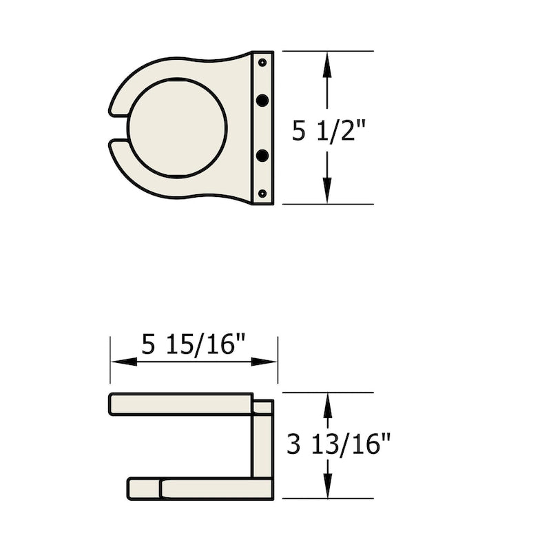 BAHIA VERDE OUTDOORS Easy-add Cup Holder