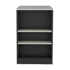 TUHOME Portree Kitchen Island with 3 Side Shelves