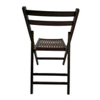 Wood Slatted Folding Chair ,Set of 4