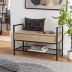SAFAVIEH Polymnia Storage Bench - 35 W x 16 D x 24 H - 35Wx16Dx24H