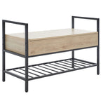 SAFAVIEH Polymnia Storage Bench - 35 W x 16 D x 24 H - 35Wx16Dx24H