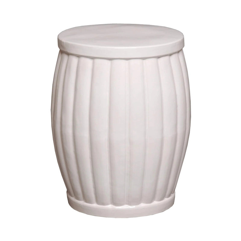 Fluted Garden Stool
