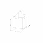 South Shore Dalya Glowing Side Table
