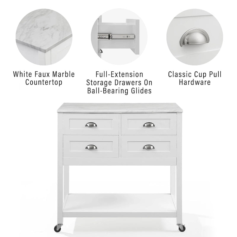 Crosley Connell Kitchen Island/Cart