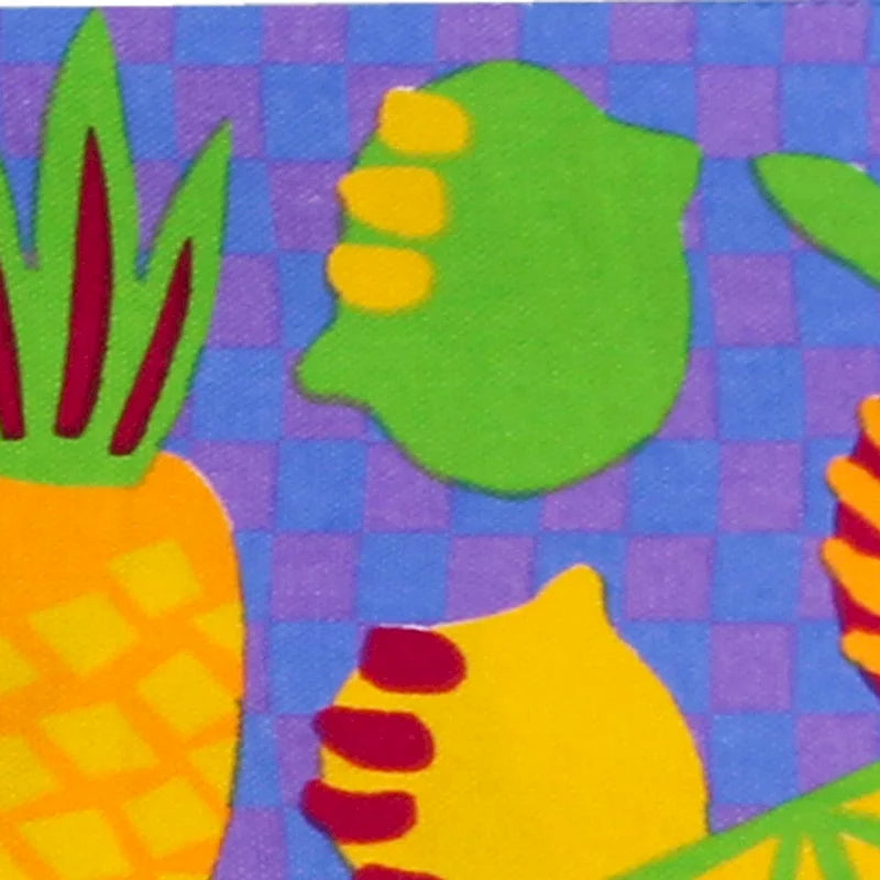 18 Director's Chair White Frame-Calypso Fruit - 21.75W x 17D x 33.75H