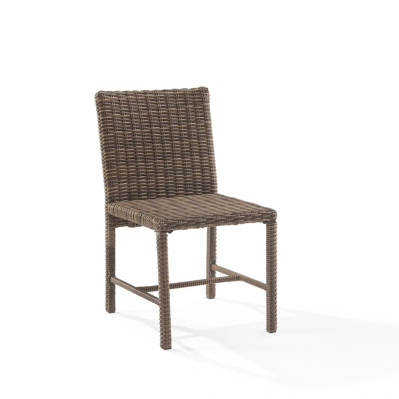 Crosley Bradenton 2Pc Outdoor Wicker Dining Chair Set