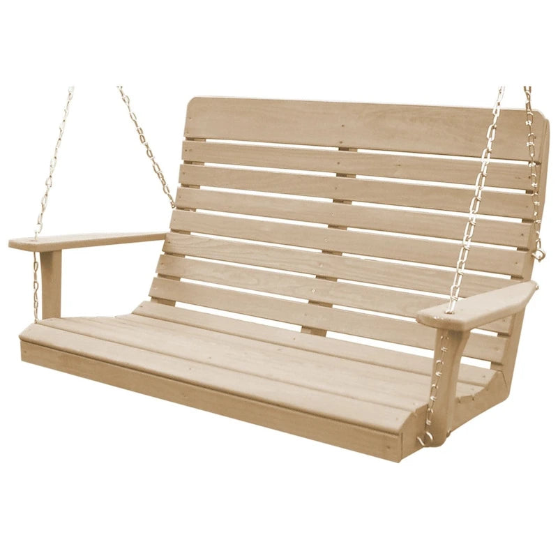 Pressure Treated Pine 4' Highback Swing