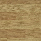 Theo Casual Natural Brown and White Kitchen Cart