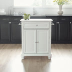 Crosley Cambridge Granite Top Portable Kitchen Island/Cart - 31W x 18D x 35H