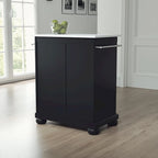 Crosley Alexandria Granite Top Portable Kitchen Island/Cart - 31W x 18D x 35.5H