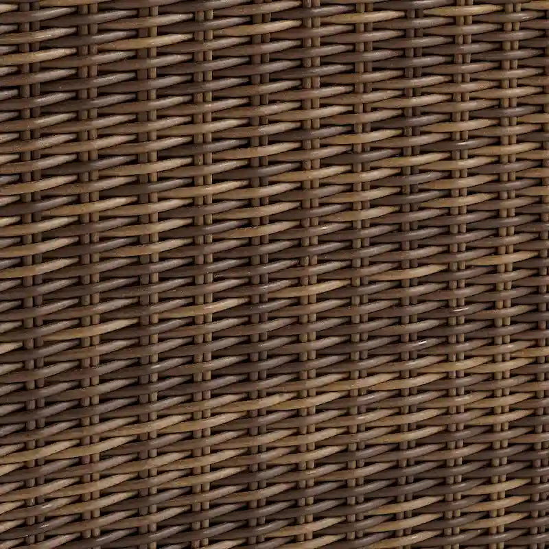 Crosley Bradenton 2Pc Outdoor Wicker Chair Set - Weathered Brown