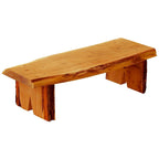 Live Edge Locust Wood 3' Briar Patch Flower Pot Bench