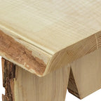 Live Edge Locust Wood 3' Briar Patch Flower Pot Bench