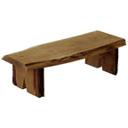 Live Edge Locust Wood 3' Briar Patch Flower Pot Bench
