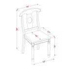 Table Set Consist of an Oval Table with Butterfly Leaf and Dining Chairs (Chair Seat Type Options)