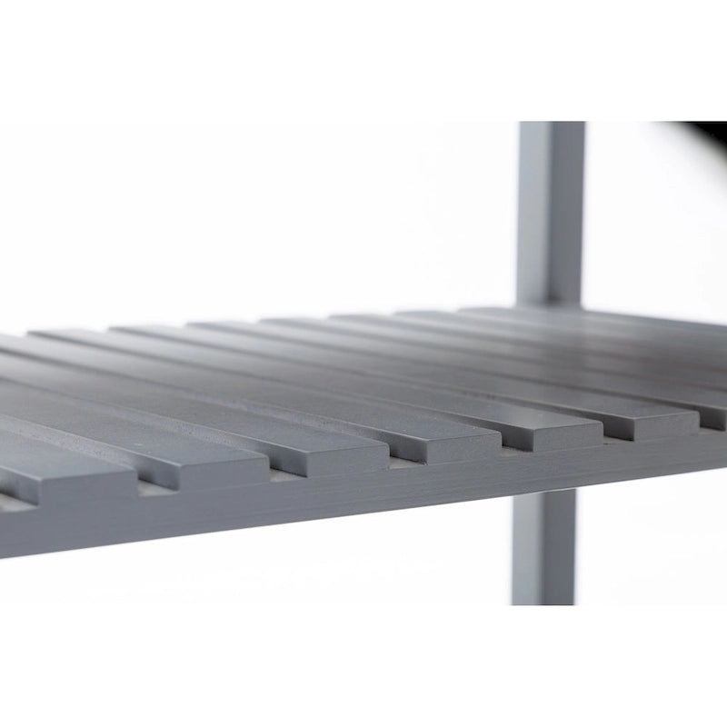 Holland Kitchen Cart With Stainless Steel Top